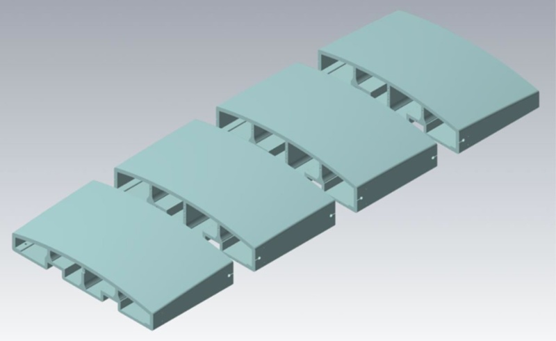 Layout of the assembly