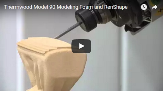 Thermwood Model 90 Machining Foam and RenShape